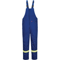Bizflame&reg; 88/12 Insulated Bib Pants, Cotton/Nylon, Small, Blue CSL Industriel Inc.