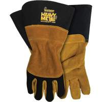 Black Velvet Mig/Stick Welding Gloves, Grain Elkhide, Size Small CSL Industriel Inc.