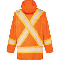 Imperm&eacute;able R804 Hurricane, Petit, Orange haute visibilit&eacute; CSL Industriel Inc.