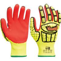 Cut and Impact-Resistant Gloves, Small, Synthetic Palm, Knit Wrist Cuff CSL Industriel Inc.