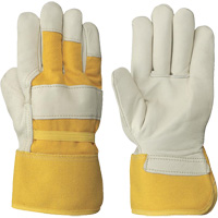 Women's Insulated Cow Grain Gloves, One Size, Grain Cowhide Palm, Fleece Inner Lining CSL Industriel Inc.