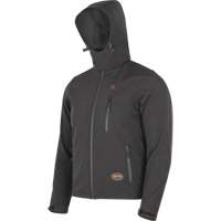 Veste chauffante Softshell, Hommes, Petit, Noir CSL Industriel Inc.