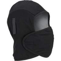 Pioneer 766A Flame-Resistant Quilted Hard Hat Liner with Detachable Mouthpiece, Black/Grey, Cotton/FR-Tech&reg;/Modacrylic/Nylon CSL Industriel Inc.