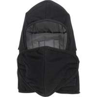 Pioneer 766A Flame-Resistant Quilted Hard Hat Liner with Detachable Mouthpiece, Black/Grey, Cotton/FR-Tech&reg;/Modacrylic/Nylon CSL Industriel Inc.