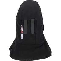 Pioneer 765A Flame-Resistant Quilted Hard Hat Liner with Long Neck & Detachable Mouthpiece, Black/Grey, Cotton/FR-Tech&reg;/Modacrylic/Nylon CSL Industriel Inc.