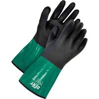 Gants r.sistant aux produits chimiques avec doublure r&eacute;sistante &agrave; la coupe, Taille 6/T-petit, 12" lo, PVC CSL Industriel Inc.