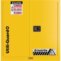 Utili-Guard+ Flammable Safety Cabinet, 30 gal., 1 Door, 43" W x 44" H x 22" D CSL Industriel Inc.