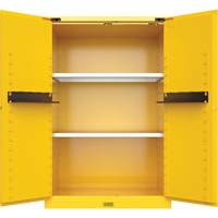 Utili-Guard+ Flammable Safety Cabinet, 45 gal., 2 Door, 43" W x 65" H x 22" D CSL Industriel Inc.