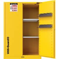 Utili-Guard+ Flammable Safety Cabinet, 45 gal., 2 Door, 43" W x 65" H x 22" D CSL Industriel Inc.