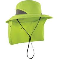 Chill-Its 8934 Ranger Hat with Neck Shade, Small/Medium, Hi-Vis Lime CSL Industriel Inc.