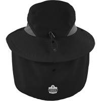 Chill-Its 8934 Ranger Hat with Neck Shade, Small/Medium, Black CSL Industriel Inc.