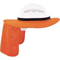 Chill-Its 6661 Universal Hard Hat Brim with Neck Shade, Hi-Vis Orange CSL Industriel Inc.