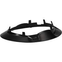 Bordure large compl&egrave;te &agrave; agrafe pour casque d'alpiniste RZRBack, blanc CSL Industriel Inc.