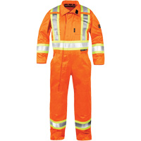 High-Visibility Fire-Resistant Coveralls, Size Small, Orange CSL Industriel Inc.