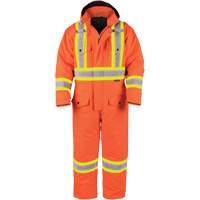 High-Visibility Lined Canvas Overalls, Small, High Visibility Orange CSL Industriel Inc.