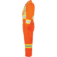 High-Visibility Lined Canvas Overalls, Small, High Visibility Orange CSL Industriel Inc.