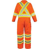 High-Visibility Unlined Coveralls, Small, High Visibility Orange CSL Industriel Inc.
