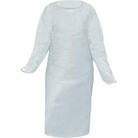 CoverMe Gown with Thumbholes, One Size, White, Polyethylene CSL Industriel Inc.