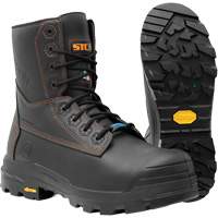 Metpro Flex Work Boots with Metguard, Leather, Size 4, Impermeable CSL Industriel Inc.