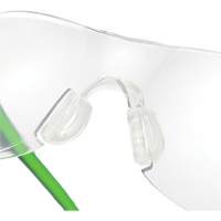 Adapt Lite Grey/Green Safety Glasses, Clear Lens, Anti-Fog/Anti-Scratch, ANSI Z87+/Meets/Exceeds CSA Z94.3 CSL Industriel Inc.