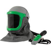 Z-Link Respirator with Safety Lens, FR Shoulder Cape, Breathing Tube & C40, Facepiece Respirator/Welding Helmet CSL Industriel Inc.