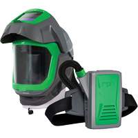Z-Link Respirator Helmet with Face Seal, Visor & Belt Mount, Facepiece Respirator/Welding Helmet, Lithium-Ion Battery CSL Industriel Inc.