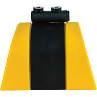 Syst&egrave;me de barri&egrave;re de s&eacute;curit&eacute; HAZLOK, Plastique, Fixation magn&eacute;tique, 30', Ruban Noir et jaune CSL Industriel Inc.