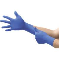 MICROFLEX N21 Disposable Gloves, 6.5/7/Small, Nitrile, 4.7-mil/5.5-mil, Powder-Free, Cobalt, Class 2 CSL Industriel Inc.