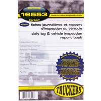Carnet bilingue de registre quotidien et de rapport d'inspection de v&eacute;hicule CSL Industriel Inc.