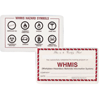 Cartes SIMDUT/SGH pour portefeuille