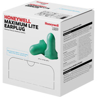 Bouchons d'oreilles en mousse &agrave; basse pression Maximum Lite de Howard Leight, Vrac - Boîte CSL Industriel Inc.