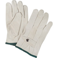Standard-Duty Ropers Gloves, Medium, Grain Cowhide Palm CSL Industriel Inc.