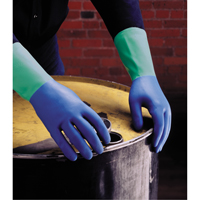 Protector Gloves, Size 6/Small/6.5, 13" L, Nitrile/Rubber Latex, Flock-Lined Inner Lining, 28-mil CSL Industriel Inc.
