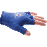 Doublures antichocs pour gants sans doigts, main droite, 6/T-petit, Paume en Synth&eacute;tique, Poignet &agrave; enfiler CSL Industriel Inc.