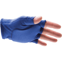 Doublures antichocs pour gants sans doigts, main droite, 6/T-petit, Paume en Synth&eacute;tique, Poignet &agrave; enfiler CSL Industriel Inc.