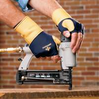 Premium Impact & Repetitive Strain Protective Right-Hand Glove, Size X-Small, Grain Leather Palm CSL Industriel Inc.