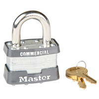 Pin Tumbler Padlock, Keyed Alike, Laminated Steel, 1-3/4" Width CSL Industriel Inc.