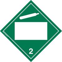 Plaque-&eacute;tiquette TMD gaz non toxique, Plastique CSL Industriel Inc.