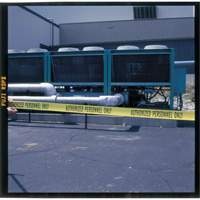 Ruban pour barricade, Anglais, 3" la x 200' lo, 3 mils, Noir sur jaune CSL Industriel Inc.