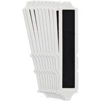 &eacute;tiquettes de lettres et chiffres gothiques individuels Quick-Align, I, 4" h, Noir CSL Industriel Inc.
