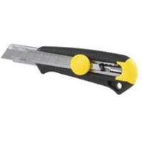 Couteau &agrave; lame cassable Dynagrip, 18 mm, Acier, Prise en Plastique CSL Industriel Inc.