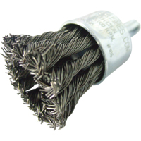 Knotted Wire End Brushes, 1" Dia., 0.020" Wire Dia., 1/4" Shank CSL Industriel Inc.