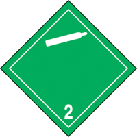 TDG Shipping Labels, Class 2.2, Non-Flammable & Non-Toxic Gases, Paper CSL Industriel Inc.