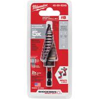 Foret &eacute;tag&eacute; #8 Shockwave Impact Duty, 1/2" - 1", Incr&eacute;ments de 1/16", Titane CSL Industriel Inc.