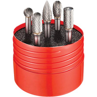 Jeu de fraises &agrave; taille double, 5 morceaux CSL Industriel Inc.