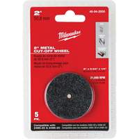 M12 Fuel Right Angle Die Grinder Cut-Off Wheels, 2" x 0.04", 1/4" Arbor, Type 1, Aluminum Oxide, 21000 RPM CSL Industriel Inc.