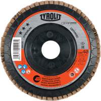 Flap Disc, 4-1/2" x 5/8"-11, Type 27, 40 Grit, Ceramic CSL Industriel Inc.