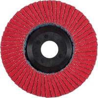Flap Disc, 4-1/2" x 5/8"-11, Type 27, 40 Grit, Ceramic CSL Industriel Inc.