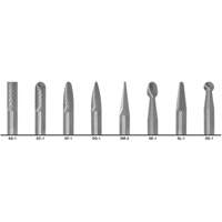 CLE-LINE 1855 Double Cut Carbide Burr Set, 8 Pieces CSL Industriel Inc.