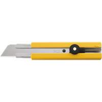 Rubber Inset Utility Knife with Solid Blade, 25 mm, Stainless Steel Blade CSL Industriel Inc.